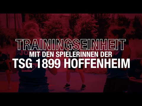 Trainingseinheit mit den Spielerinnen der TSG 1899 Hoffenheim | Pfitzenmeier