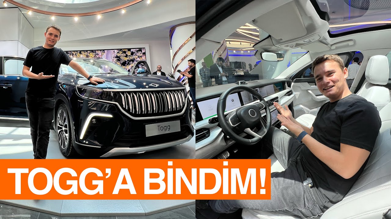 Yerli Otomobil TOGG İç ve Dış Detayları