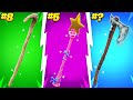 34 Most *TRYHARD* Pickaxes In Fortnite..