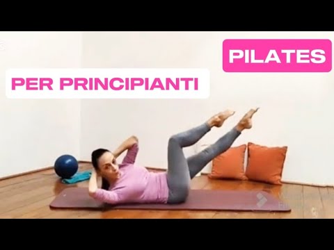 PILATES PER PRINCIPIANTI || Esercizi base di pilates a casa