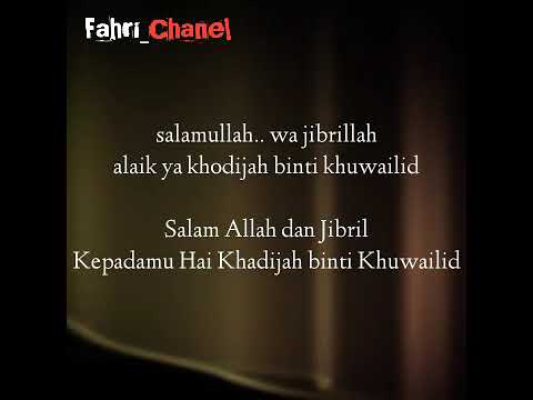 Lirik Khodijah Nisa Sabyan Ft Mustafa Debu Video Terbaru