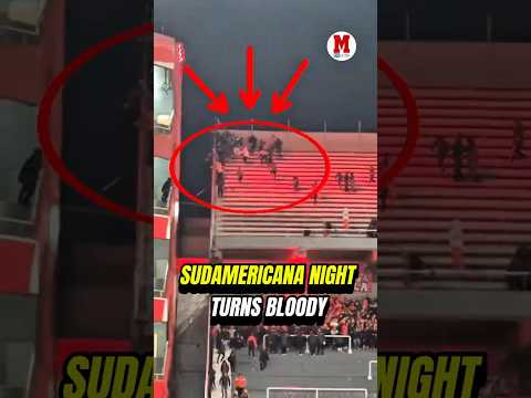 Independiente vs U. de Chile suspended after violent clashes #Sudamericana #Independiente #UdeChile