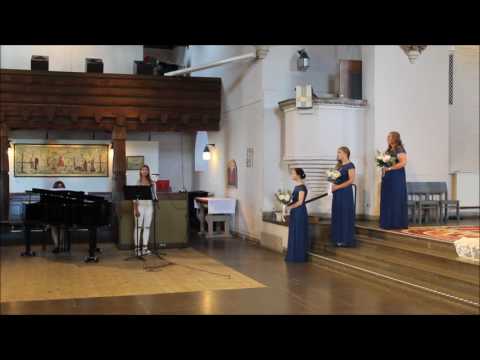 Hanna Ferm sjunger på bröllop - "Utan Dina Andetag"