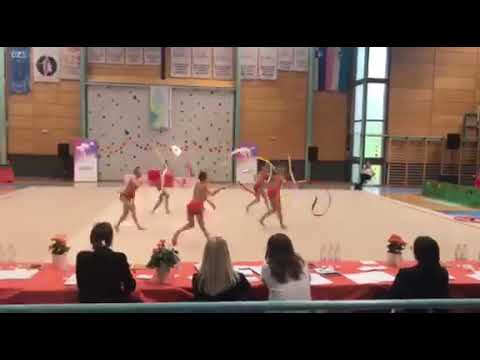 DŠRG BRANIK MARIBOR SLOVENIJA - VAJA S TRAKOM- DRŽAVNE PRVAKINJE 2019