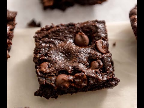 Vegan Avocado Brownies Recipe