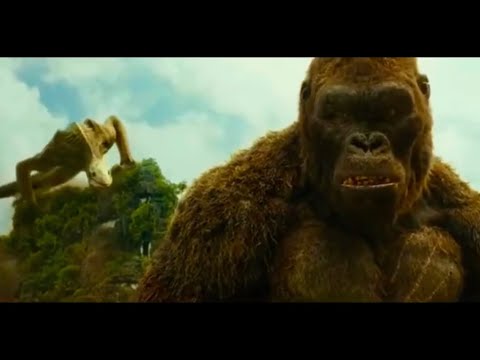 Kong Jumping Over Mountains - Kong Vs Skull Crawlers 🦍 🦎