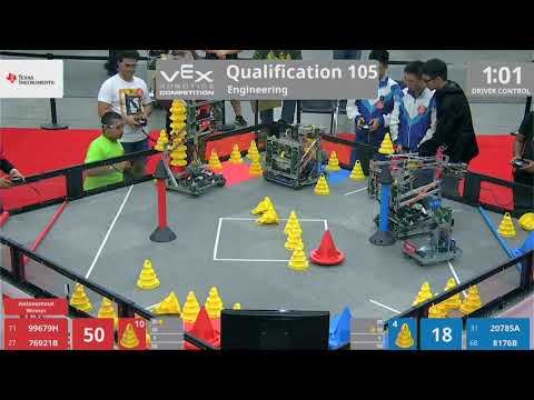 2018 VRC Engr Q105 - 99679H 76921B vs 20785A 8176B - 83 to 81