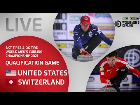 United States v Switzerland - 3v6 Qualification Game - World Men's Curling Championship 2021