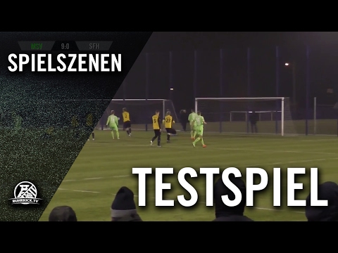 MSV Duisburg - SF Hamborn 07 (Testspsiel) - Spielszenen | RUHRKICK.TV