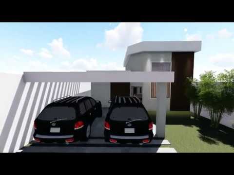 PROJETO 3D RESIDENCIAL - TERRENO 10X30 - PLANTA