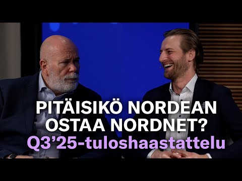 Mitä Nordean talousjohtaja vastaa kysymykseen, pitäisikö Nordean ostaa Avanza tai Nordnet?