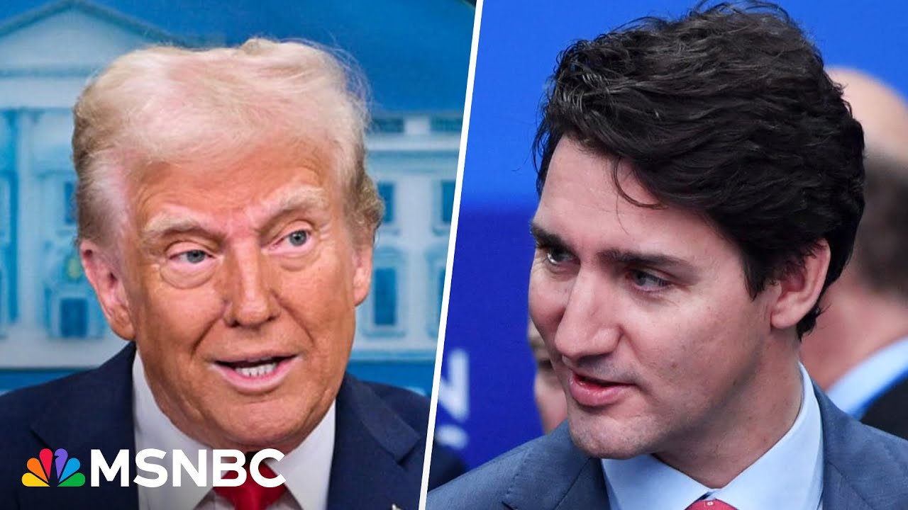 BREAKING: Trump pauses tariffs on Canada for 30 days following talks with Justin Trudeau