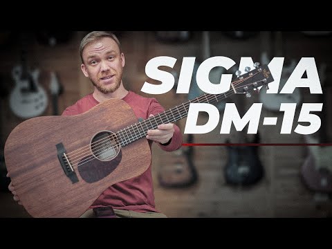 фото акустическая гитара sigma guitars dm-15 0
