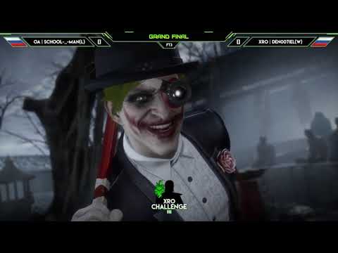Mortal kombat 11  Tournament  -School   Man vs den007iel  XRO CHALLENGE III   GRAND FINAL