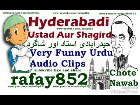 Chote Nawab Hyderabadi Ustad and Shagird Funny Audio ! 1990s Hyderabadi famous audio clip @rafay852