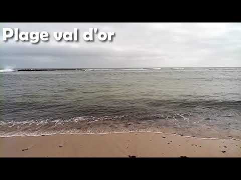 Morning in val d'or beach temara