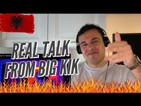 Italian Reaction to Big Kik - Hip Hop / Real Talk  🔥🔥🔥🔥🔥🔥 Albanian Rap!