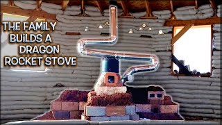 Full Version Show | The Family Builds a Dragon Rocket Stove Mass Heater