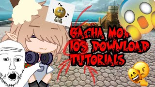 How to download gacha mod on ios!! - REAL NOT FAKE?! - GACHA CLUB NO MORE?! - READ DESCRIPTION