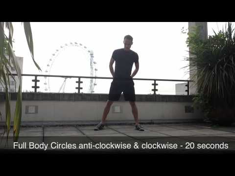 Dynamic Warm Up Stretch by James Dean Fitness