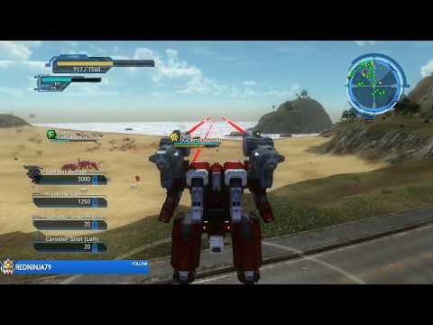 Let's Laugh - Earth Defense Force 5 Co-op - Mission #19 Battle on the beach!