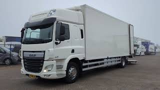 DAF CF 370 FA 4x2 Spacecab Euro6 - Closed Box 8.2M + Tail lift 2000k box truck for sale - Image 4 | Autoline DAF CF 370 FA 4x2 Spacecab Euro6 - Closed Box 8.2M + Tail lift 2000k box truck | Image 4 - Autoline