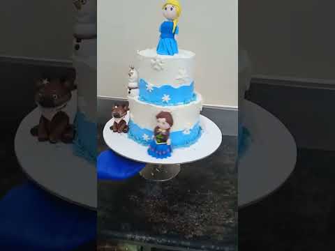 # same fondant teddy 🧸⛄ cream cake 🎂#