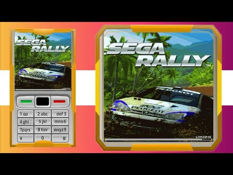 SEGA RALLY 3D (JAVA) GAMEPLAY