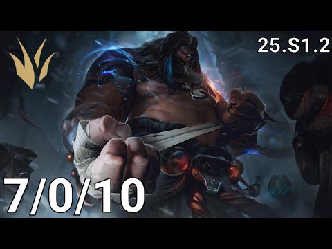 Udyr Jungle vs Hecarim - EUW Master | Patch 25.S1.2