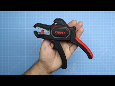 Replės laidų nuizoliavimui KNIPEX 1262 video