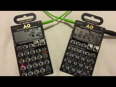 Lofi chip tune with Pocket Operator PO-32 + PO-33
