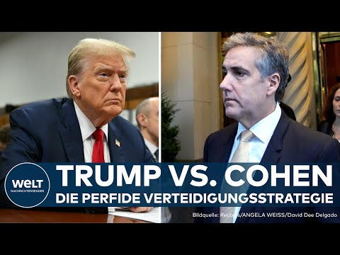 SCHWEIGEGELD-PROZESS: Kreuzverhör! Donald Trumps Verteidigung nimmt Ex-Anwalt Cohen auseinander