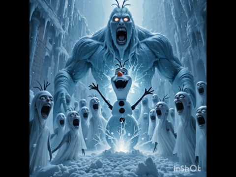 Olaf: Frostbitten Silence ❄️Frozen Horror Short #OlafHorror #FrozenHorror #DisneyHorror #OlafFrozen