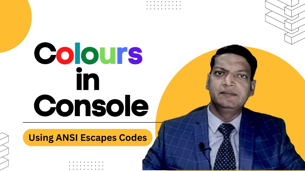 Colours In Console in Java Using ANSI Color codes