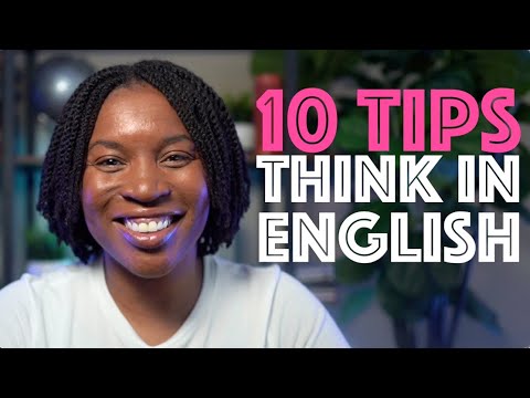 STOP TRANSLATING IN YOUR HEAD | Tips For Thinking In English