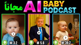 كيفية إنشاء فيديوهات التريند AI Baby