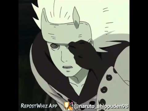 Madara Steals Kakashi Sharingan