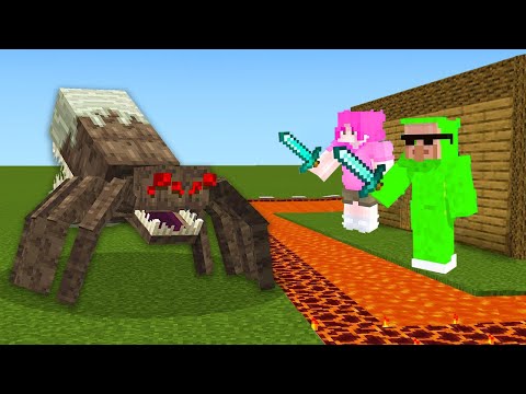 MUTANTEN SPINNE VS SICHERSTES HAUS in Minecraft!