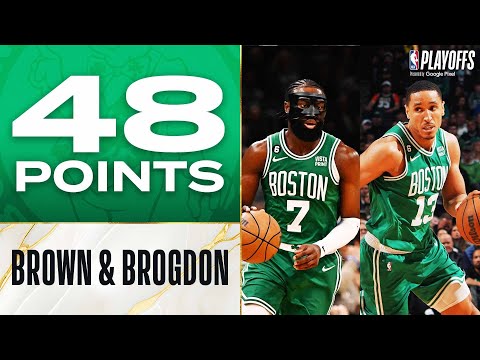 Jaylen Brown (25 PTS) & Malcolm Brogdon  (23 PTS) Combine For 48 Points In Game 2 W! | May 3, 2023