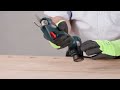 BOSCH akumuliatorinis sekatorius 12V PRO PRUNER 25mm 2x3,0Ah