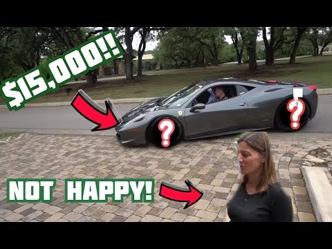 Loeper's wife HATES his new $15,000 HRE wheels for his Ferrari 458