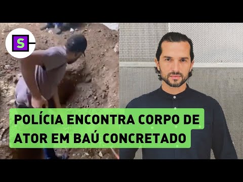 Jeff Machado: see the moment when the police find the Record actor's body in a concrete trunk