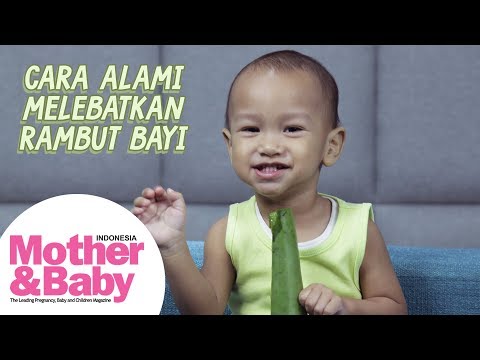 Cara Alami Melebatkan Rambut Bayi