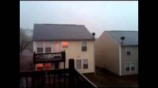 Scared By Real Tornado Siren