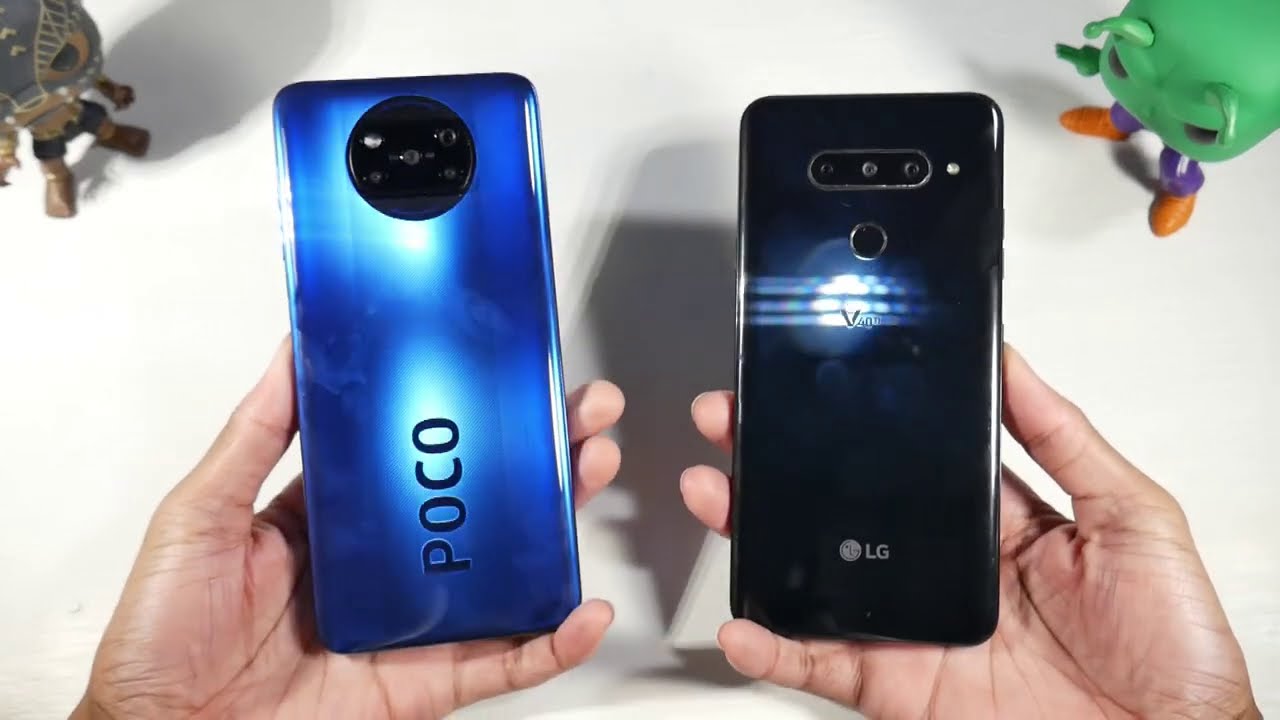 Xiaomi Poco X3 VS LG V40 (Cameras, Speed & Speakers) 2020-2021