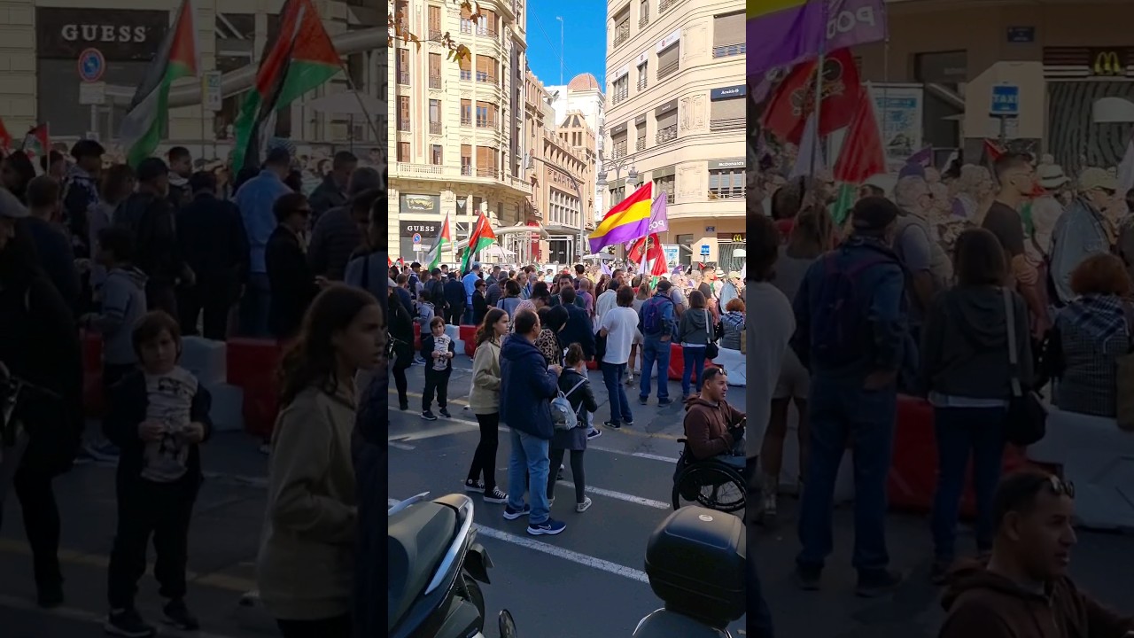 🍟 Zablokowali nam McDonalda #manifestacja #Palesty...