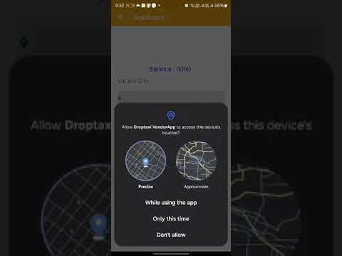 Droptaxi VendorApp video thumbnail