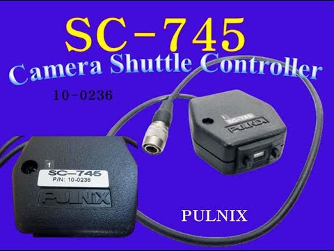 【판매중】 CCD 카메라 셧터 콘트롤 Camera Shuttle Controller SC-7 10-0236 SC745 TM-7CN TM-6CN  PULNIX SC-745