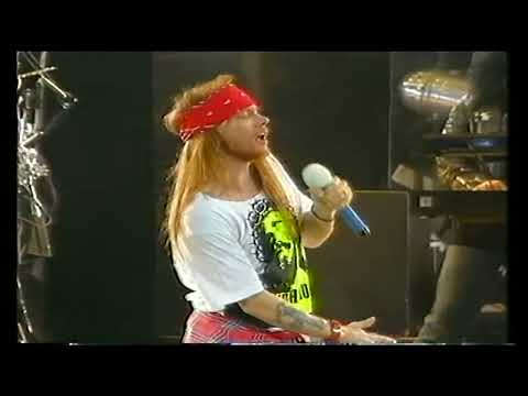 Guns n Roses   Knocking On Heaven's Door Live    HD Freddie Mercury tribute 1992
