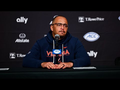 FOOTBALL: 2025 ACC Championship - Tony Elliott Post Game